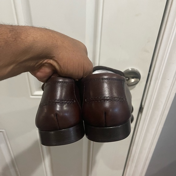 Salvatore Ferragamo Dark Brown Loafers Sz 12 D - Picture 4 of 16
